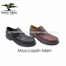 Foottree Men Comfort Couro Calçados 9037